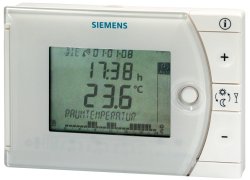 REV34-XA Pomieszczeniowy regulator temperatury, wyjście 3-stanowe, program tygodniowy, tylko ogrzewanie 