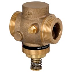 Danfoss Zawór regulacyjny dwudrożny DANFOSS VGU, DN 15 (GZ metryczny x GZ metryczny), PN 25, Kvs: 4 m3/h
