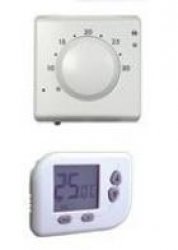 AFRISO Termostat pokojowy Colibri 34, 230 V, 10÷30°C, dioda LED, przełącznik LATO/ZIMA