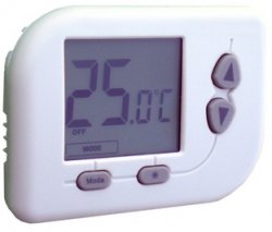 Termostat pokojowy THC 909, 24 V / 230 V, 5÷30°C 