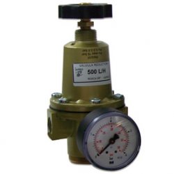 AFRISO Reduktor ciśnienia oleju 500 l/h z manometrem