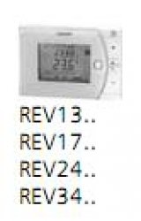 Regulator pomieszczeniowy REV17 możliwość programowania czasowego 