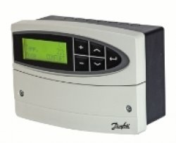 Regulator pogodowy ECL Comfort 110 24 V   z programatorem czasowym