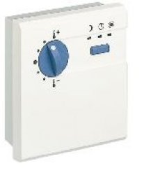 SDW10EE Moduł pomieszczeniowy z czujnikiem temperatury i przełącznikiem trybu pracy. 