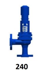 Zetkama Zawór bezpieczeństwa Fig. 240 DN 40 PN40Bar,staliwo nierdzewne