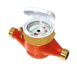 BMETERS Bemeters wodomierz GMDM-I do ciepłej wody 1 1/2" AC Q3-16,0 m3/h DN40 R100/R50 długość 300mm ,max 90 C,