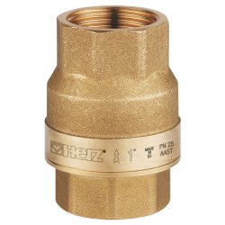 Herz Zawór zwrotny 2622 DN40 Przyłącze Rp1 1/2 max temperatura 110C