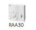 SIEMENS Regulator pomieszczeniowy RAA30.16/GR możliwość programowania czasowego 