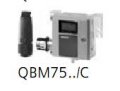 SIEMENS Czujnik do powietrza i gazów nieagresywnych QBM75.1-1/C