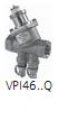 SIEMENS Zawór regulacyjny wewnętrznie z mosiądzu  VPI46.20F1.4Q wersja z przyłączami do pomiaru różnicy ciśnienia